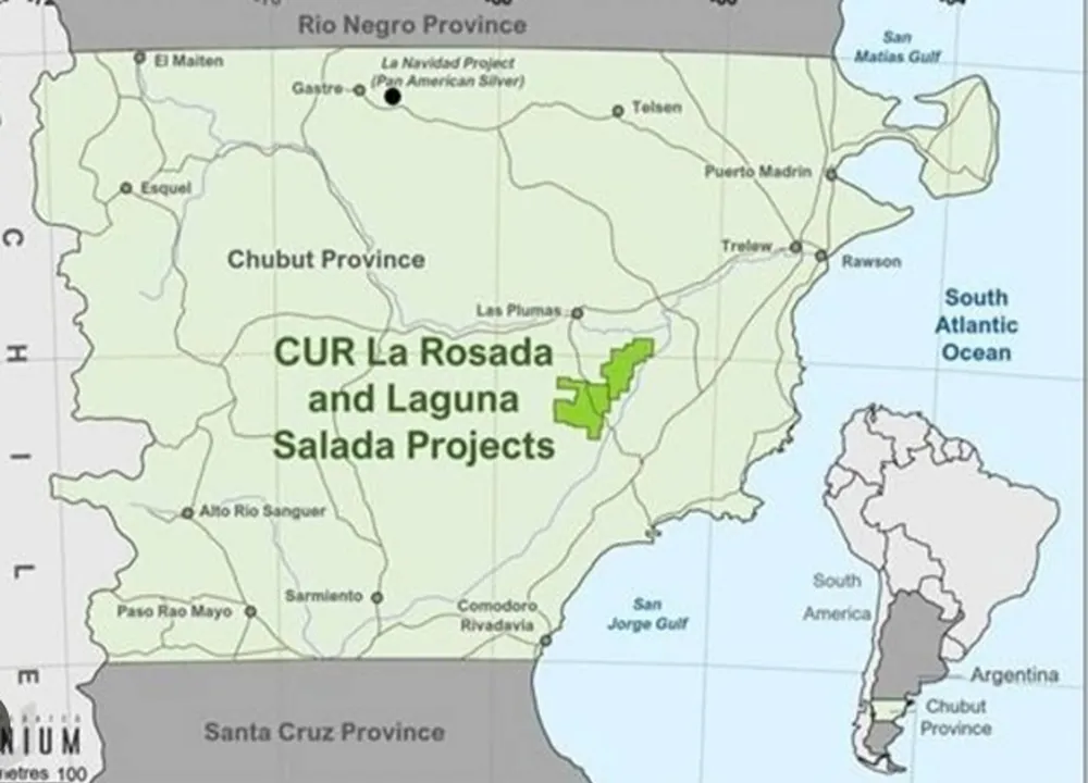 Chubut autorizó el estudio de impacto ambiental para explorar uranio en Laguna Salada