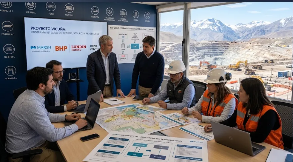Proyecto Vicuña: La multinacional Marsh fue designado broker oficial de seguros y riesgos Proyecto Vicuña: La multinacional Marsh fue designado broker oficial de seguros y riesgos