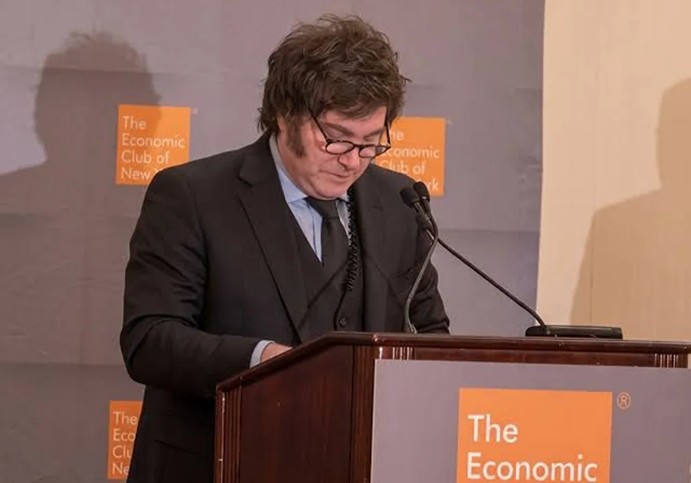 Javier Milei promovió las inversiones mineras en su viaje a los Estados Unidos