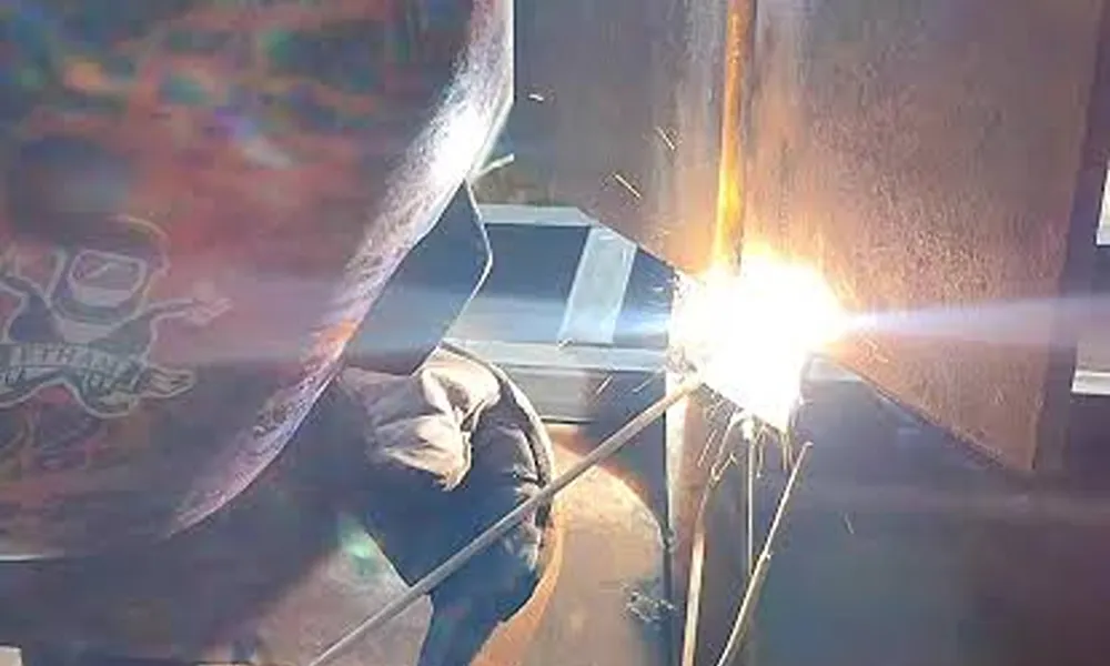 realizacion de una probeta de soldadura