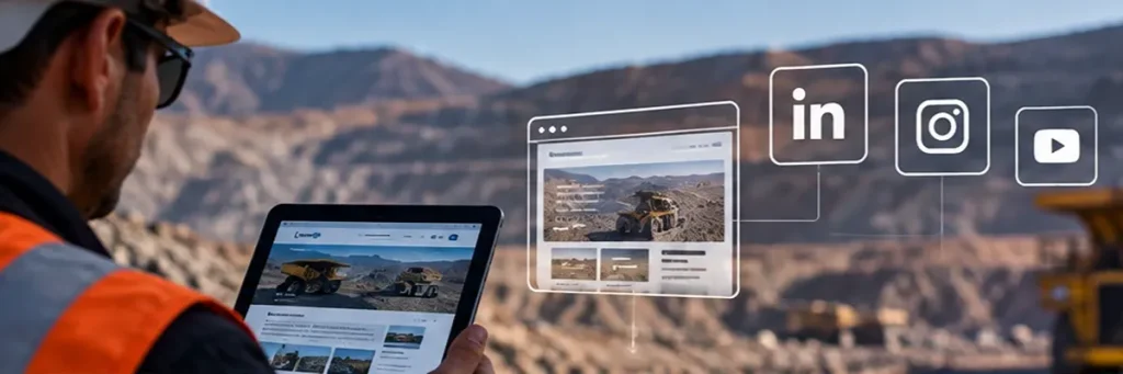 Proveedores mineros: las redes no reemplazan capacidad, pero ya influyen en la imagen Proveedores mineros: las redes no reemplazan capacidad, pero ya influyen en la imagen