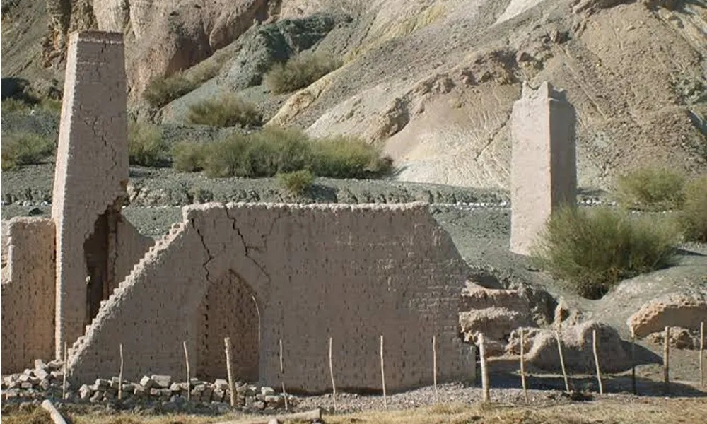 fotografia de las ruinas de hilario