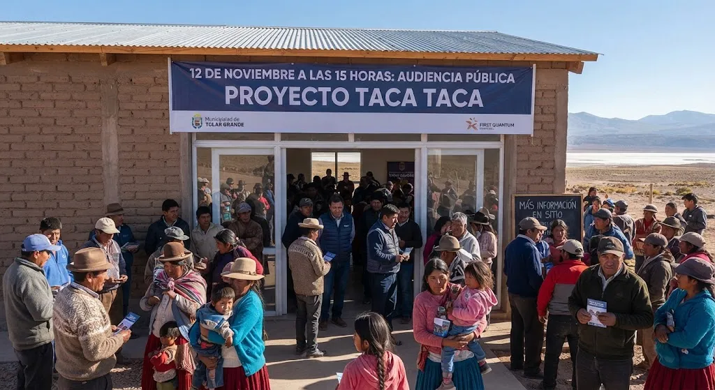 Taca Taca: la audiencia pública clave para definir una inversión multimillonaria en el cobre salteño