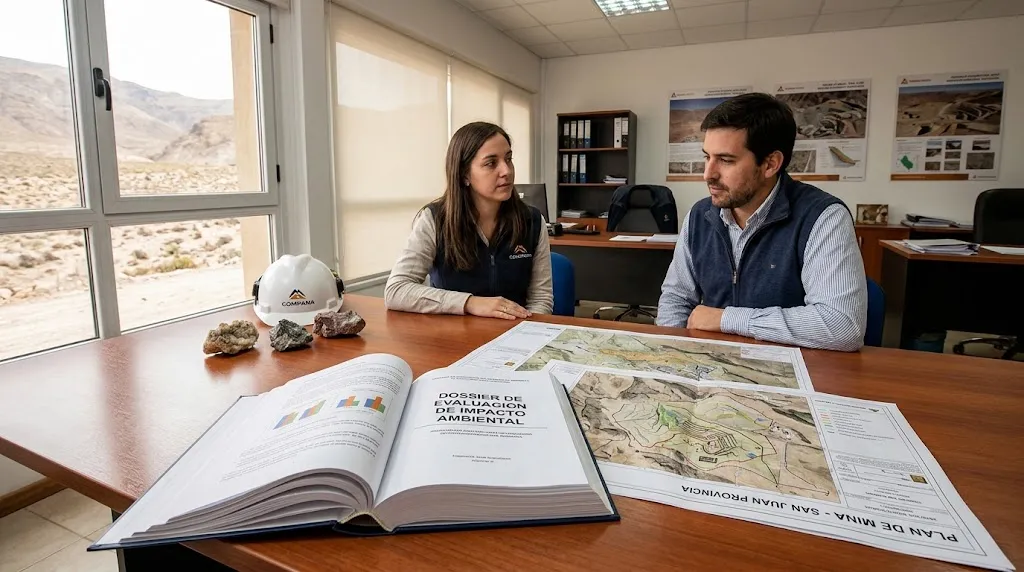 La ruta del expediente minero: cómo se tramita y qué controla San Juan en una prospección La ruta del expediente minero: cómo se tramita y qué controla San Juan en una prospección
