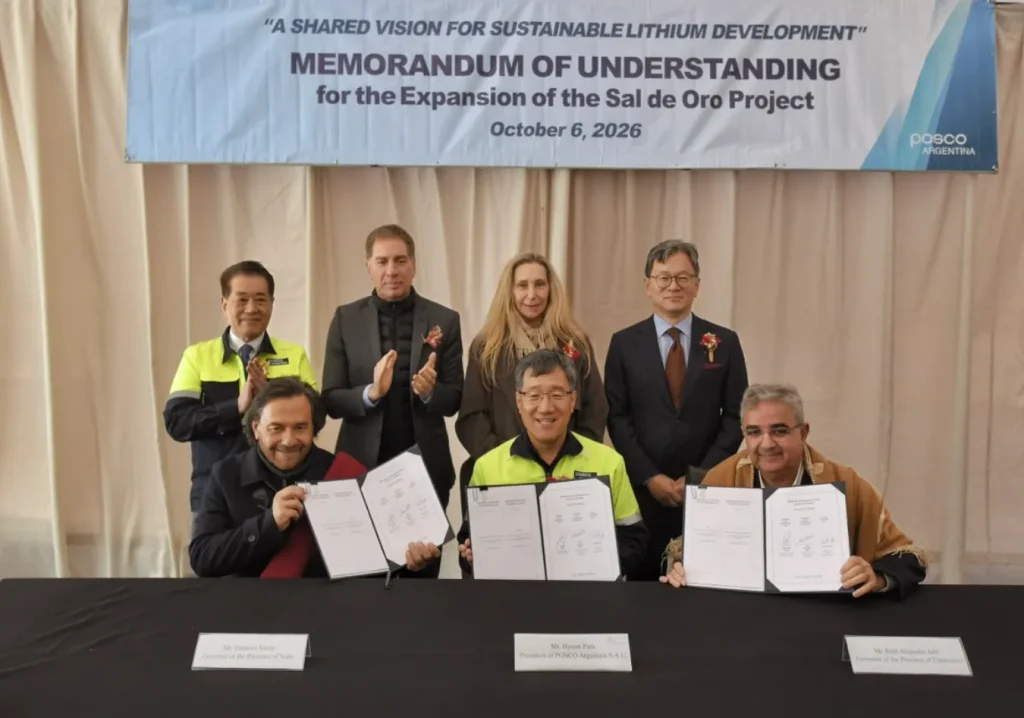 Inauguración empresa Planta de litio de POSCO