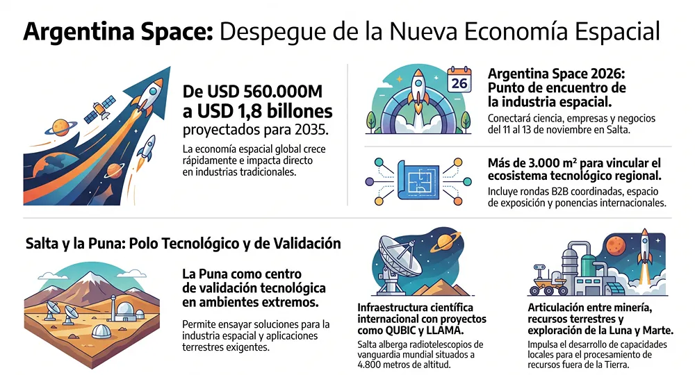 infografia sobre mineria espacial