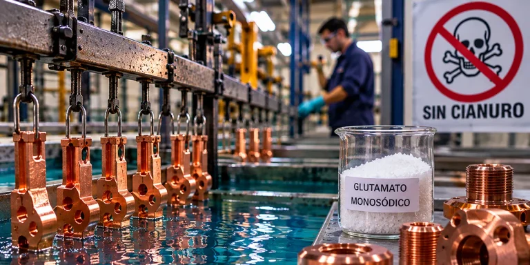 Cobreado sin cianuro: El CONICET y CuGlu busca llegar de los talleres a la industria