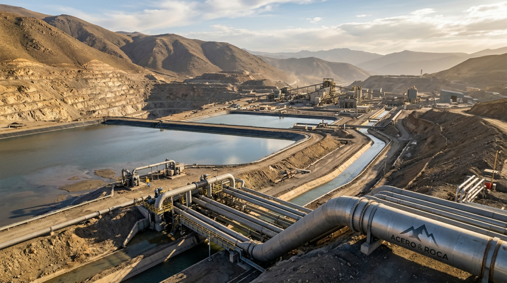 Chile muestra cómo la minería recupera agua y reduce su dependencia de fuentes naturales