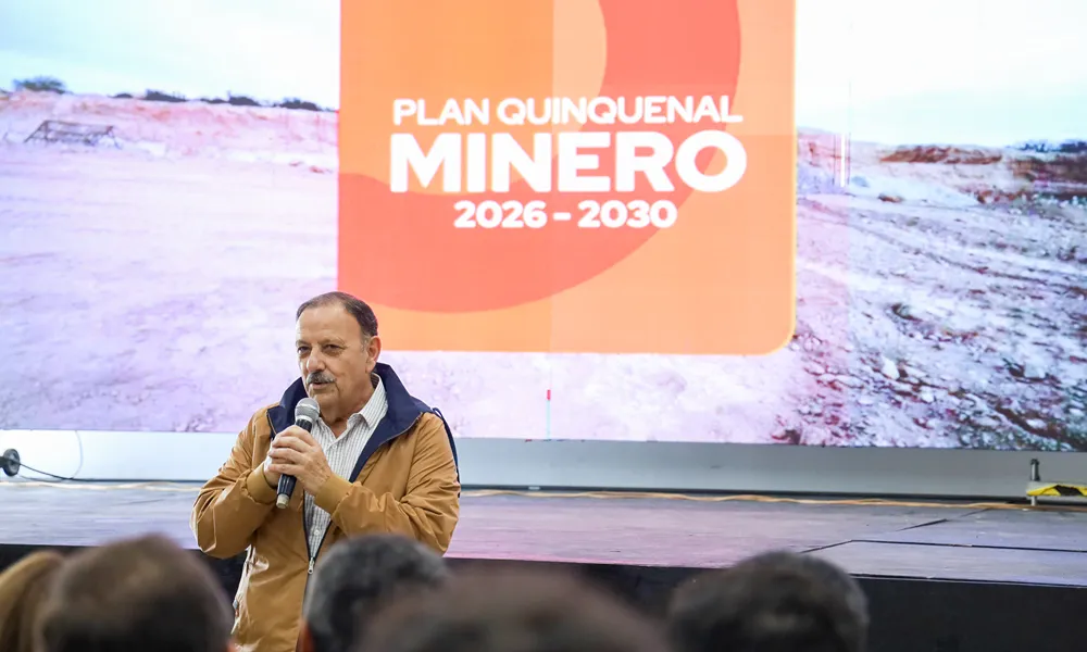 La Rioja lanzó en Olta su plan minero no metalífero para potenciar Los Llanos
