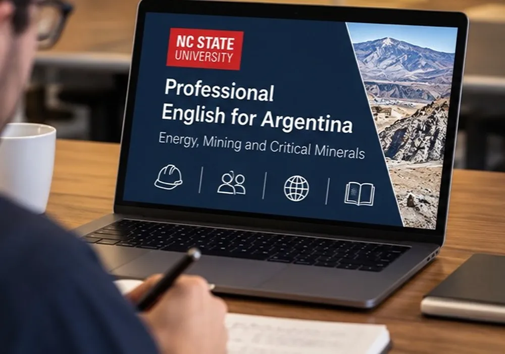 Minería en inglés: abren una capacitación gratuita para profesionales argentinos