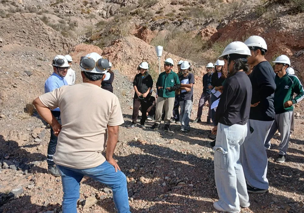charla en la zona de piedras blancas