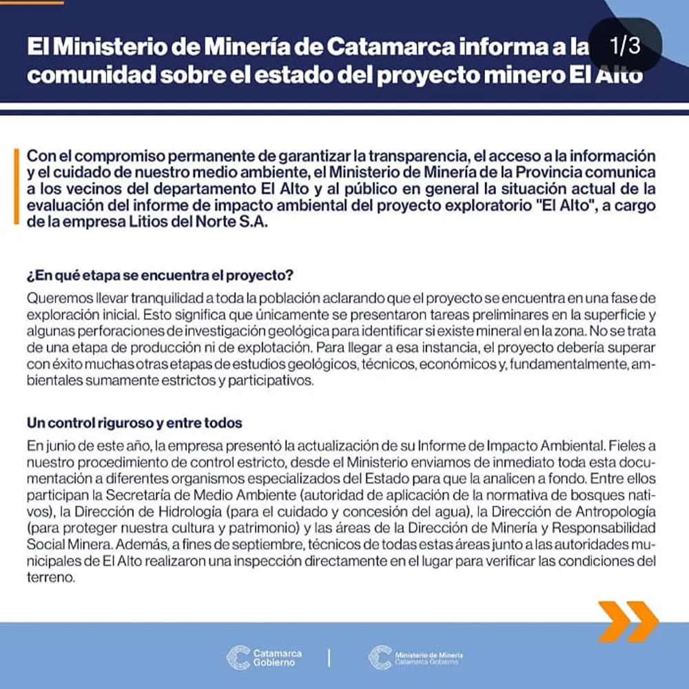 comunicado del gobierno de catamarca