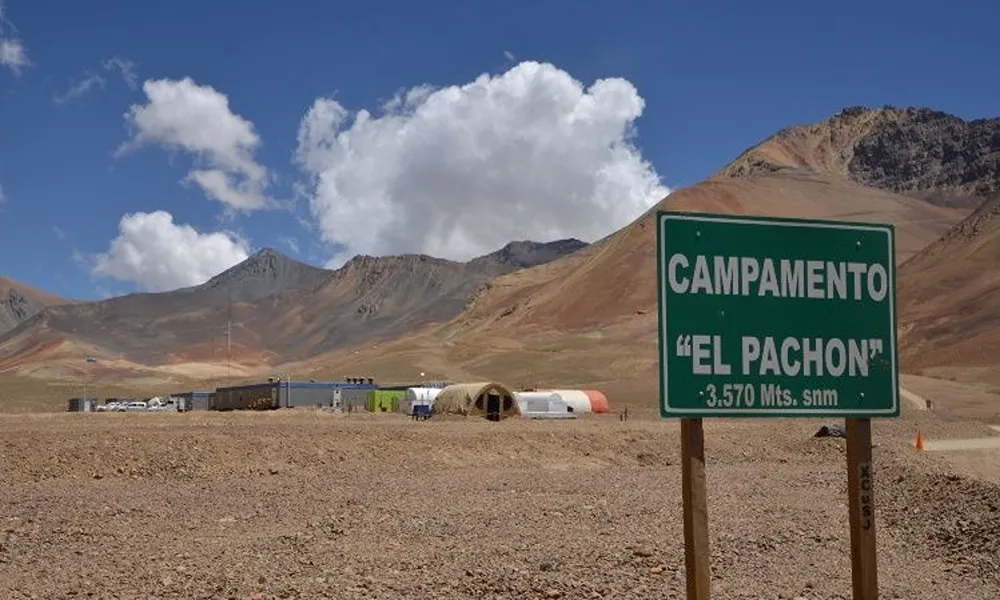 ingreso al campamento el pachon
