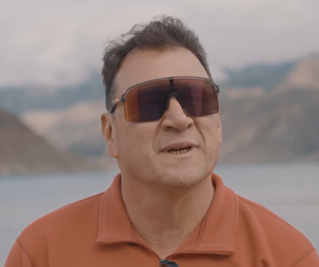 Guillermo González, gerente de Servicios de Vicuña y participante en el Ironman San Juan minería.