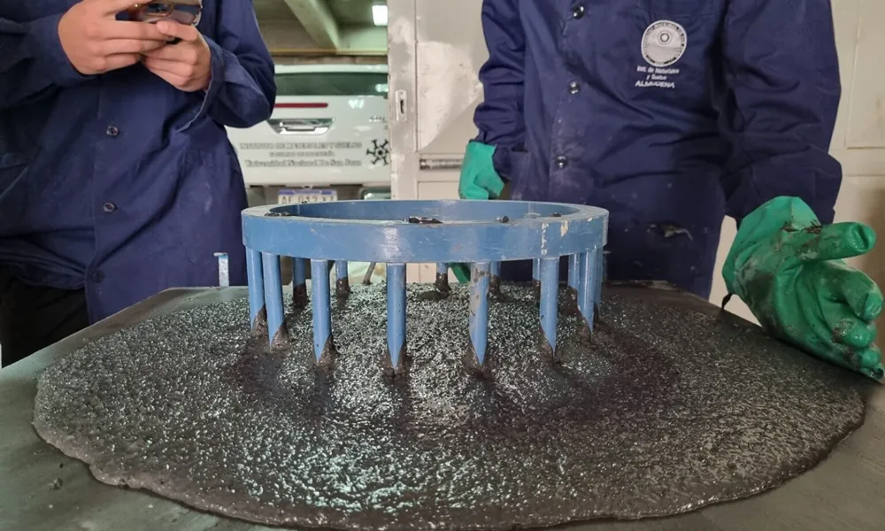 incestigación de mezcla en el instituto de materiales y suelo de la unsj