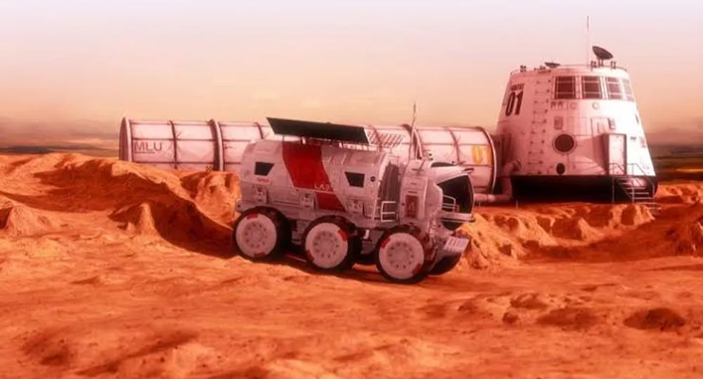 maquinaria de mineria espacial