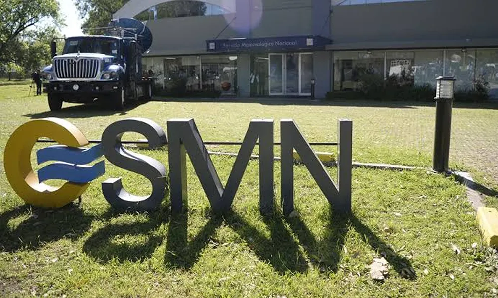 ingreso a una de las oficinas del servicio metereologico nacional